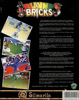 Bunny Bricks (UK) (128K) (1992) box cover back